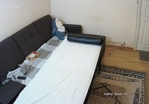 I jerk off watching massage by the girl with nipple piercing